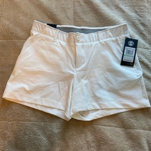 Under armour white shorts